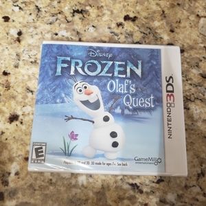 Nintendo 3DS Frozen Olaf's Quest NWT